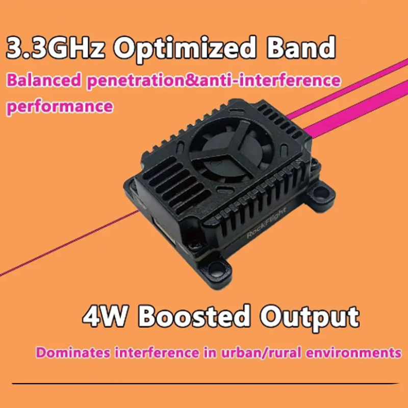 SLONWAKE FPV 3.3G 16CH 4000mW  - огляд і ціна Fpv Drone Transmitter