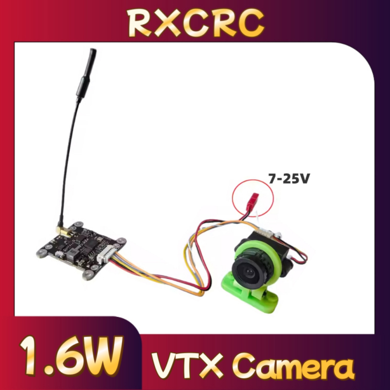 RXCRC 5.8G Module 48CH 1.6W VT - огляд і ціна Fpv Drone Camera