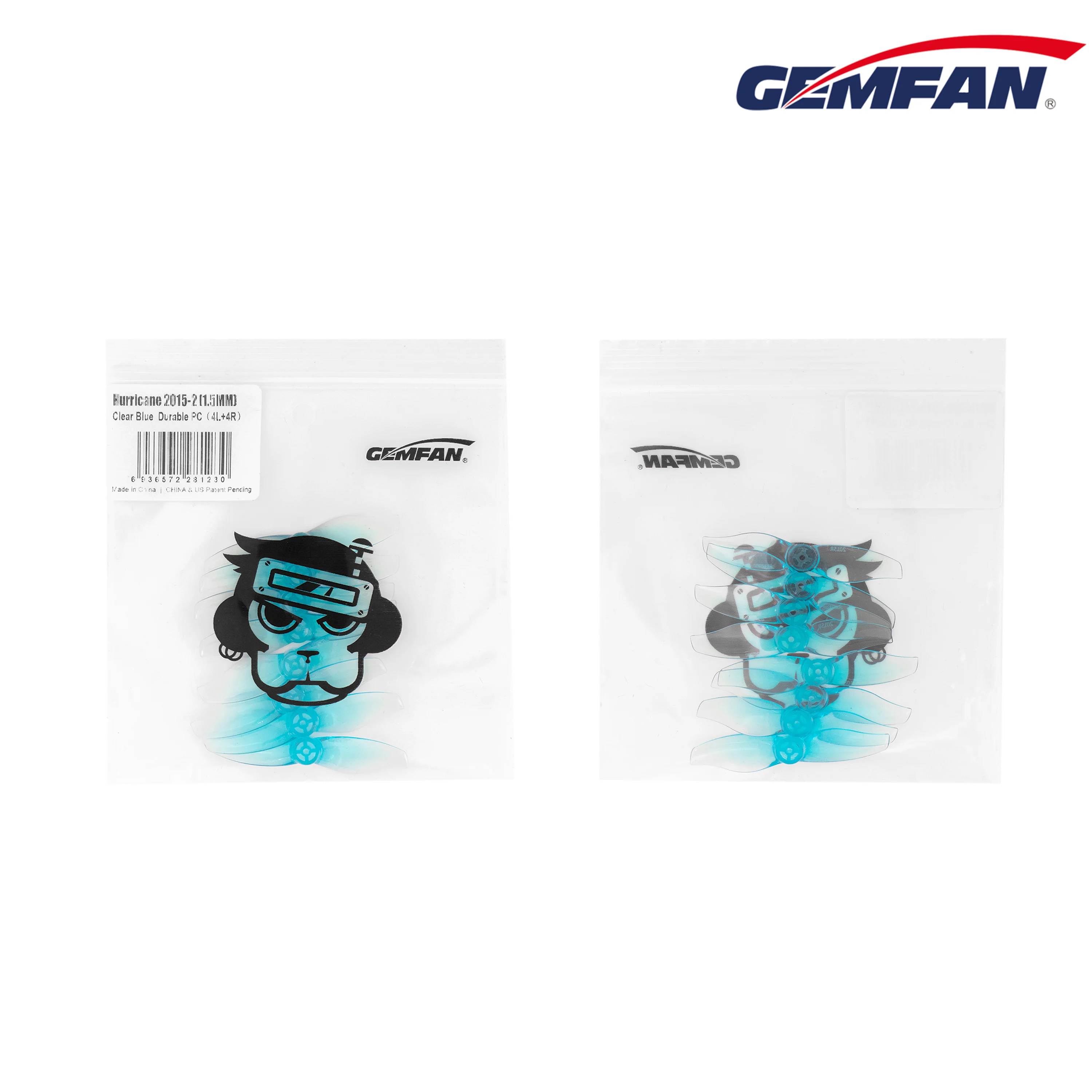 NEW 4Pairs GEMFAN 2015 Hurrica - огляд і ціна Fpv Drone Propeller
