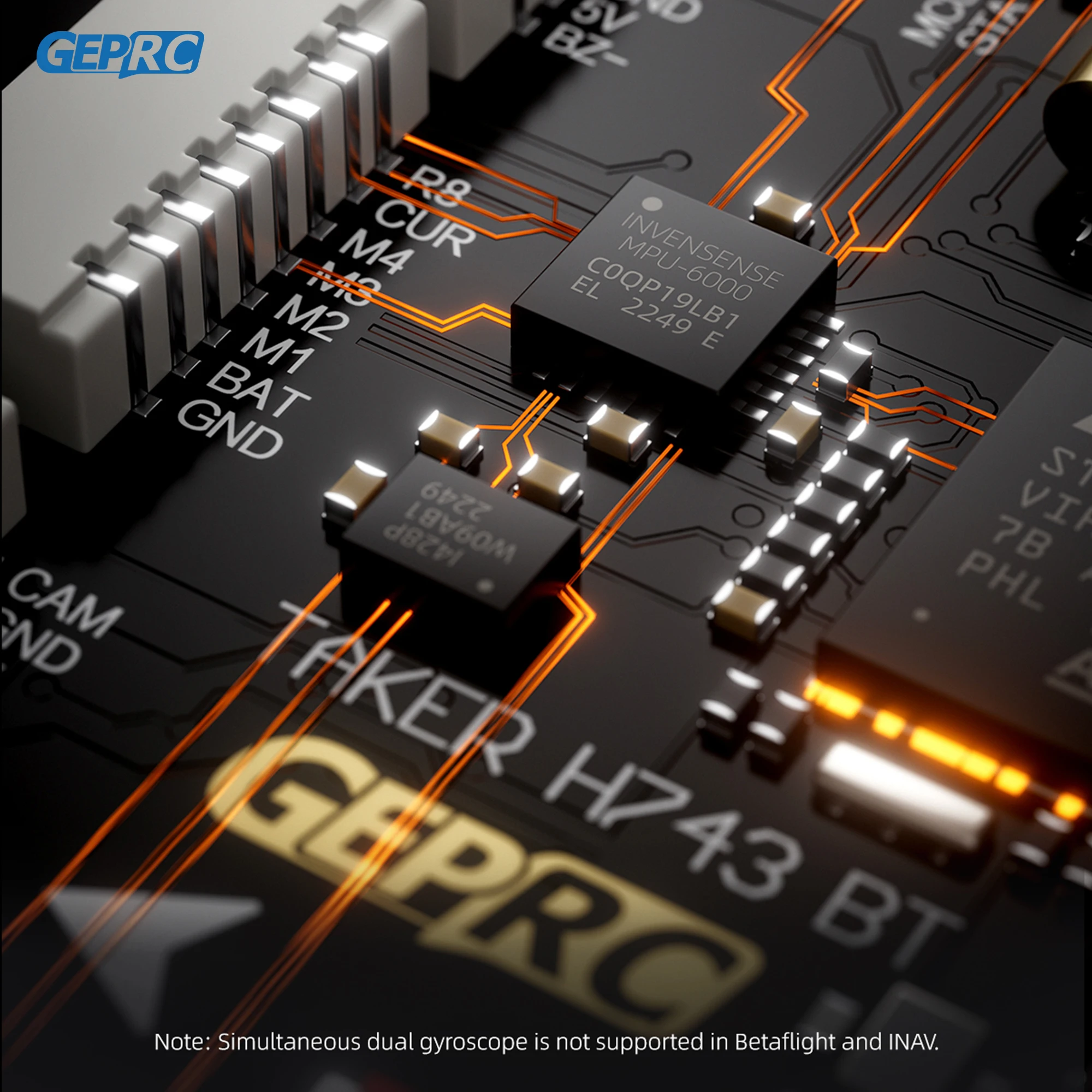 GEPRC TAKER H743 BT 32Bit 65A  - огляд і ціна Fpv Drone Esc