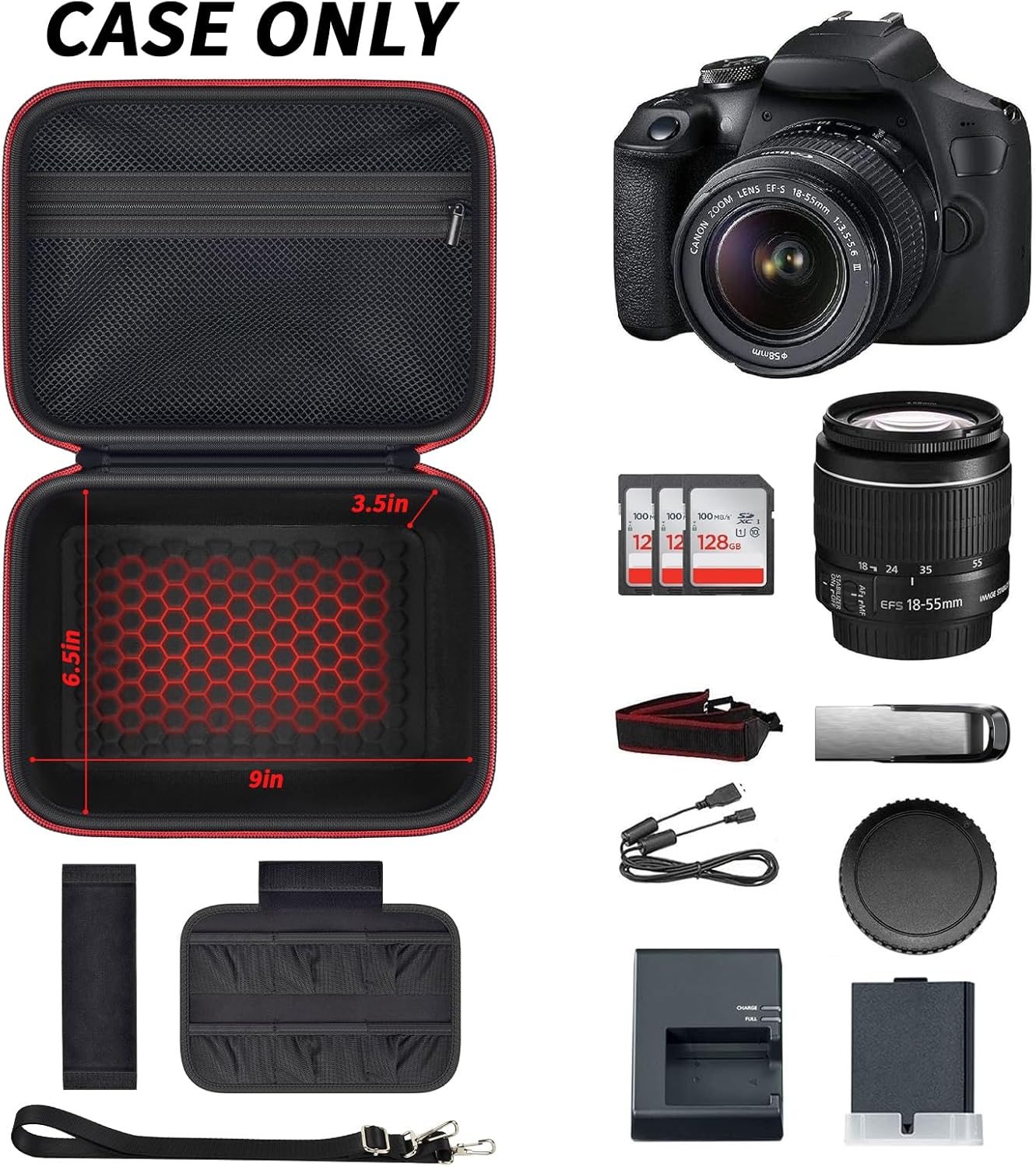 Camera Storage Bag for Canon E - огляд і ціна Canon Camera Eos R50