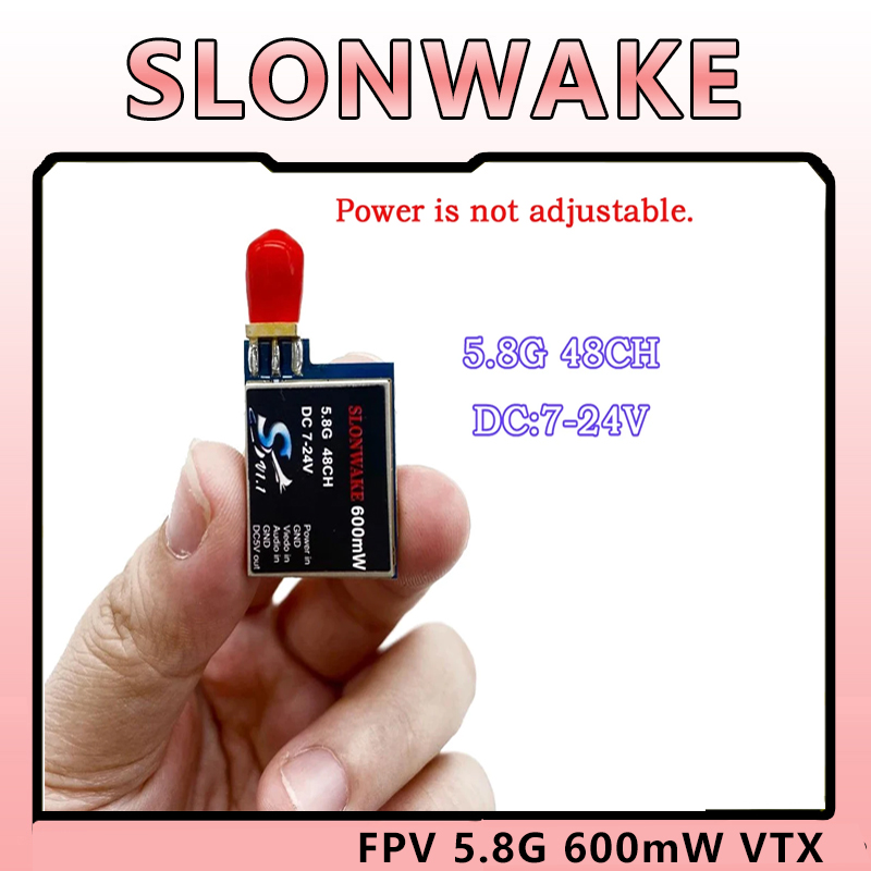 SLONWAKE 5.8G TS5823 PRO Mini  - огляд і ціна Fpv Drone Transmitter