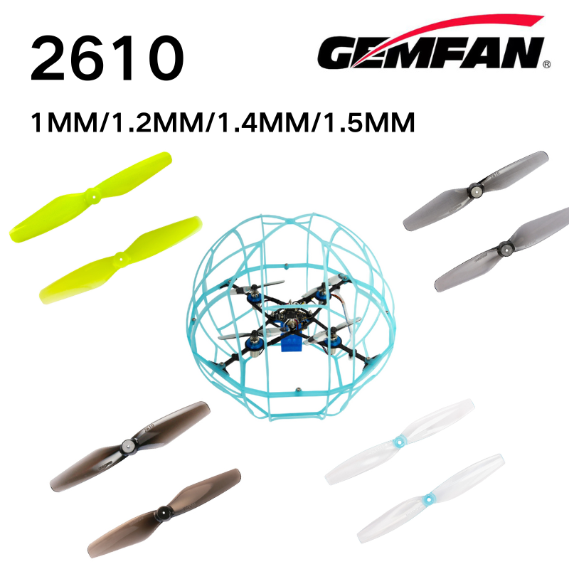 2610 Props Gemfan 2.6inch 2 Bl - огляд і ціна Fpv Drone Esc