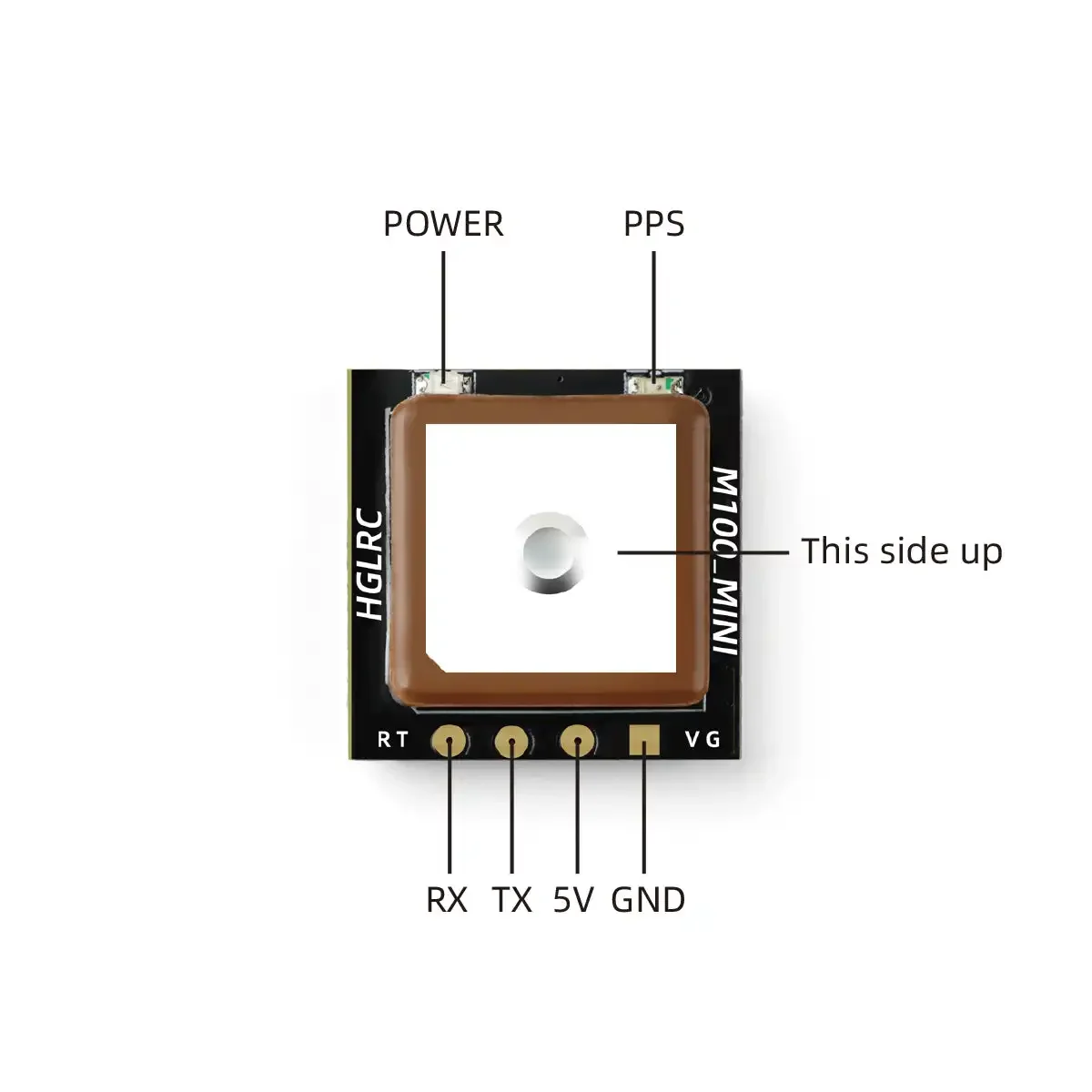 HGLRC M100 Mini GPS Module M10 - огляд і ціна Fpv Drone Kit