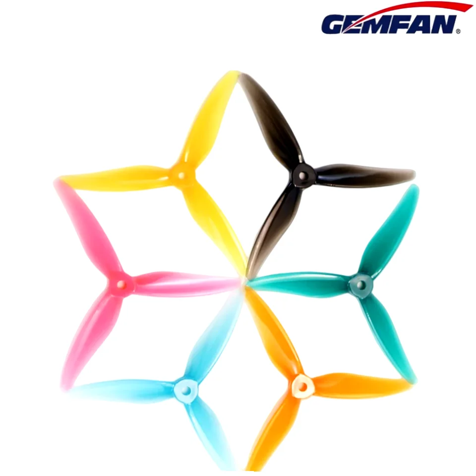 New 2-12 Pairs Gemfan 51466 5i - огляд і ціна Fpv Drone Propeller